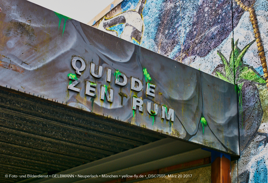 21.03.2017 - Abrissbaustelle Quiddezentrum in Neuperlach